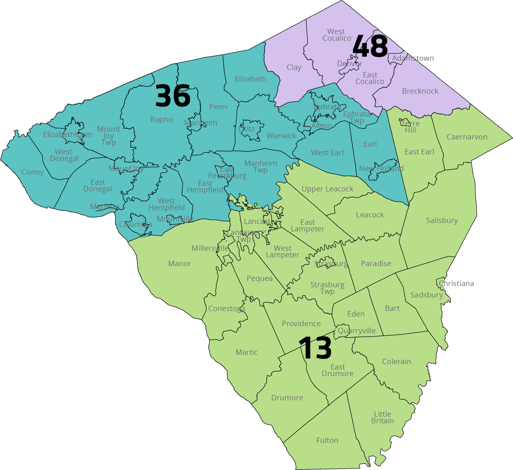 Legislative District Maps - Lancaster Chamber of Commerce